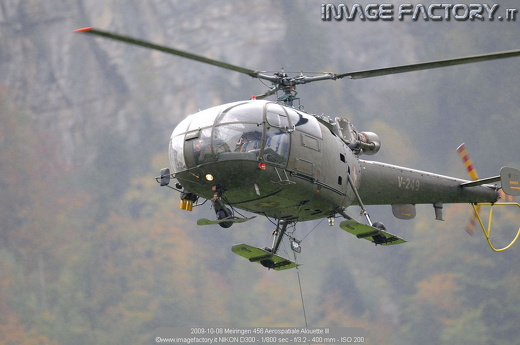 2009-10-08 Meiringen 456 Aerospatiale Alouette III